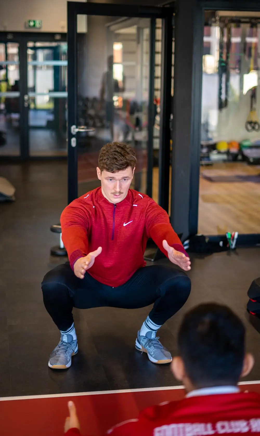 Valentin évalue un squat